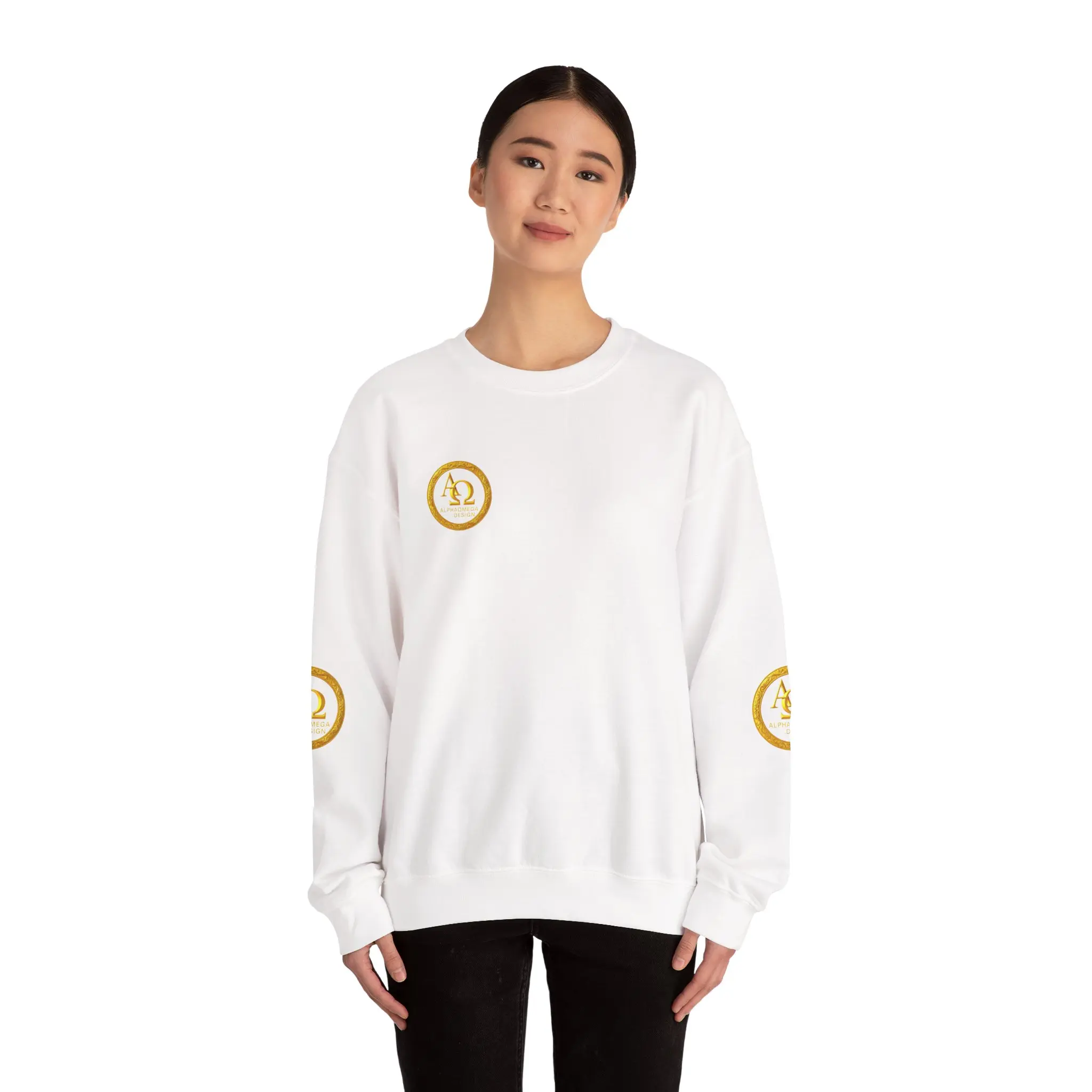 ALPHA OMEGA DESIGN Unisex Crewneck Sweatshirt