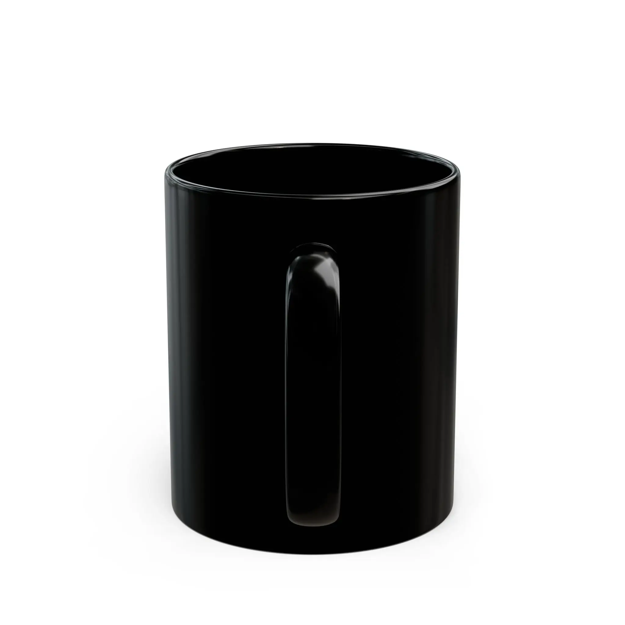 ALPHA OMEGA DESIGN Black Mug –