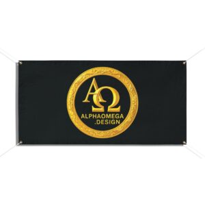 ALPHA OMEGA DESIGN Vinyl Banners for