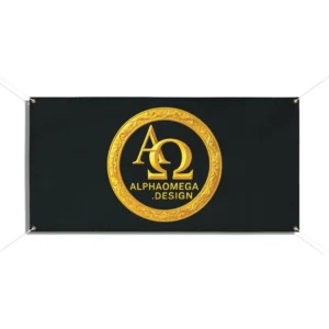 ALPHA OMEGA DESIGN Vinyl Banners for