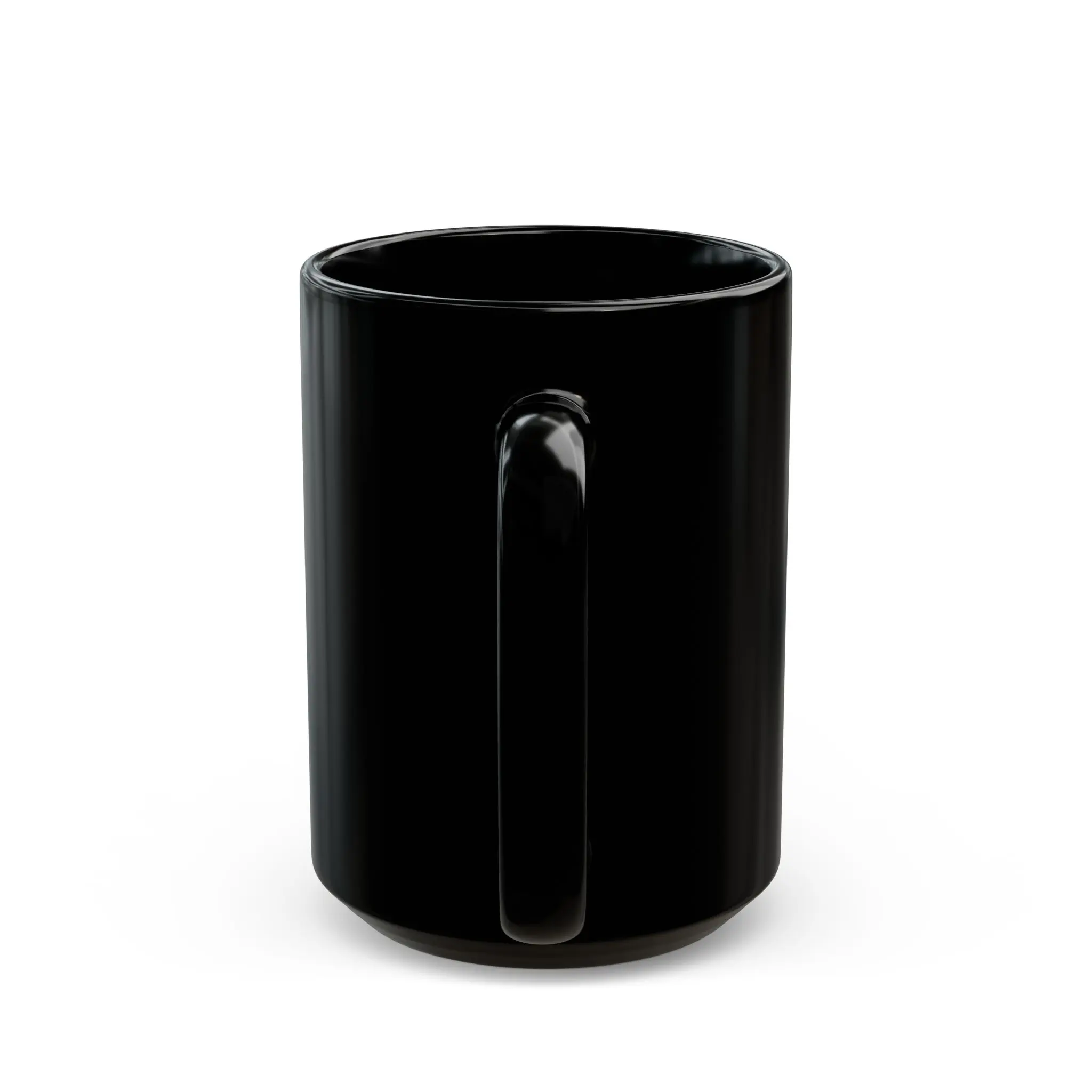 ALPHA OMEGA DESIGN Black Mug –