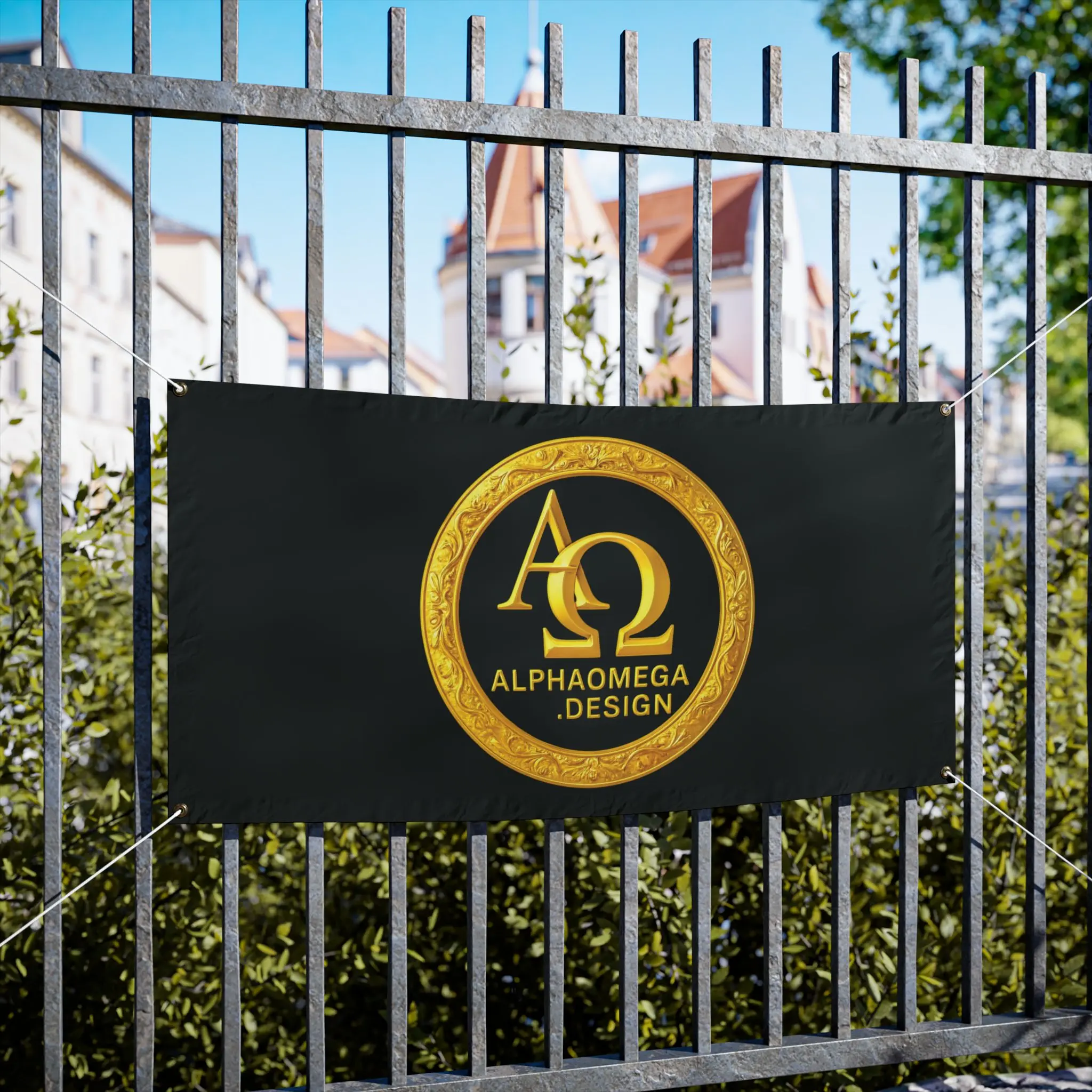 ALPHA OMEGA DESIGN Vinyl Banners for