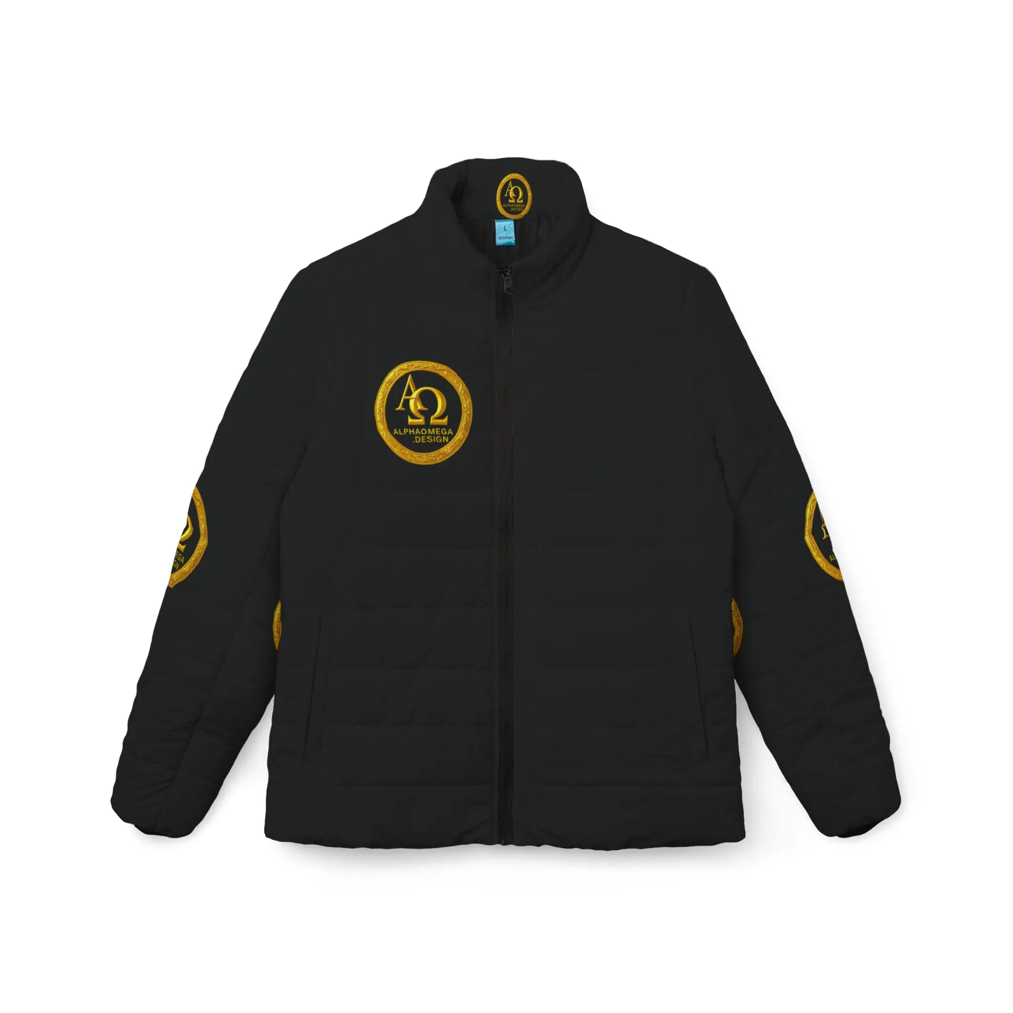 ALPHA OMEGA DESIGN Women’s Puffer Jacket,
