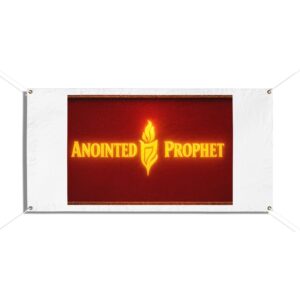 ANOINTED PROPHET Vinyl Banners for Events,