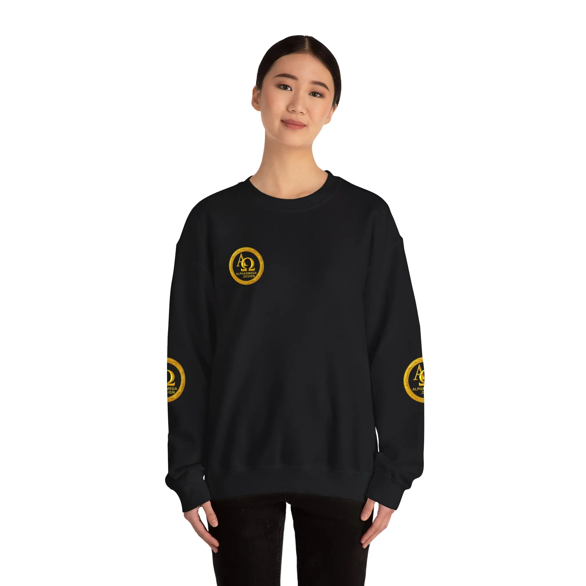 ALPHA OMEGA DESIGN Unisex Crewneck Sweatshirt